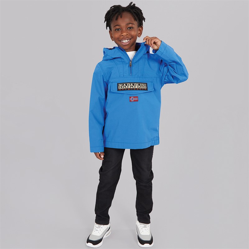 Napapijri Infant Boys Rainforest Summer Anorak Jacket French Blue