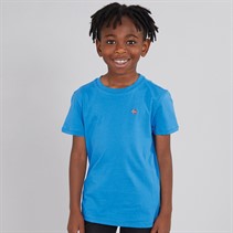 Napapijri Boys Salis Small Logo T-Shirt French Blue
