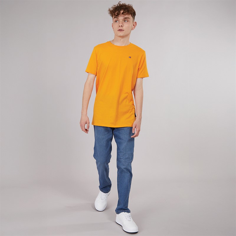 Napapijri Junior Boys Salis Small Logo T-Shirt Apricot