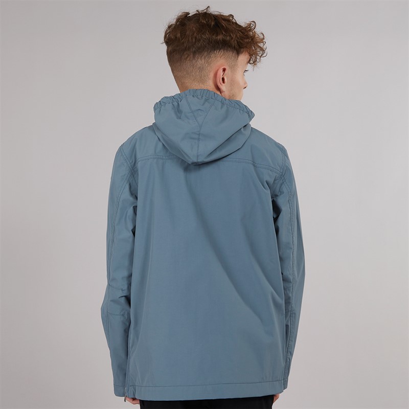 Napapijri Junior Boys Rainforest Summer Anorak Jacket Stormy Wheat Grey