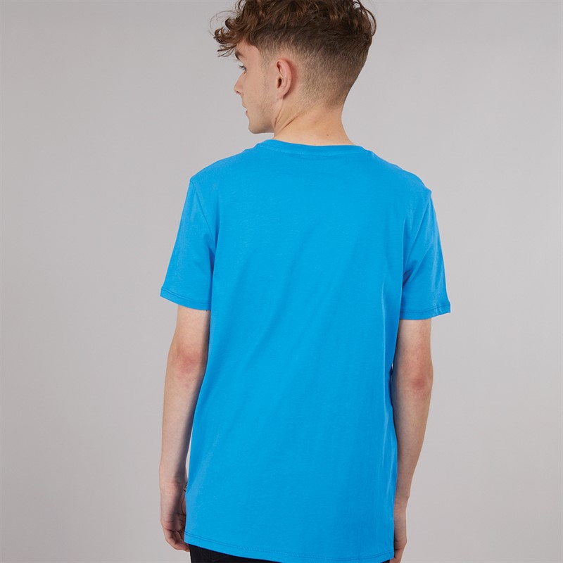 Napapijri Junior Boys Salis Small Logo T-Shirt French Blue