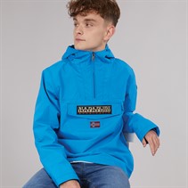 Napapijri Junior Boys Rainforest Summer Anorak Jacket French Blue