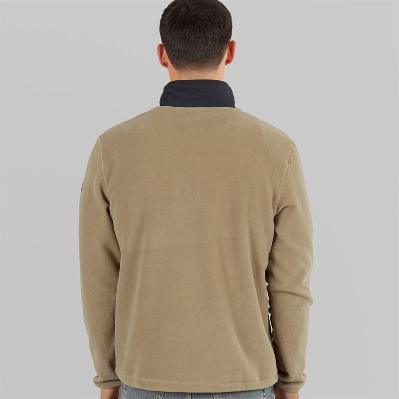 Napapijri Tev Polar 1/2 zamek błyskawiczny bluza dla niego kolor Fallen Rock