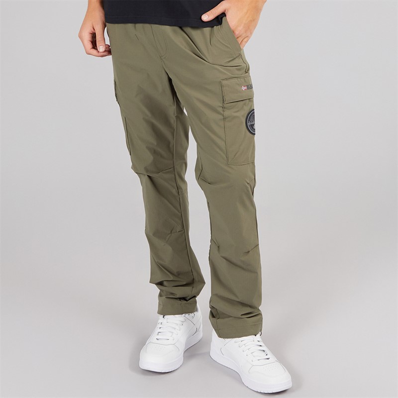 Napapijri Pantalon de Survêtement cargo Matey Homme Tea Leaf