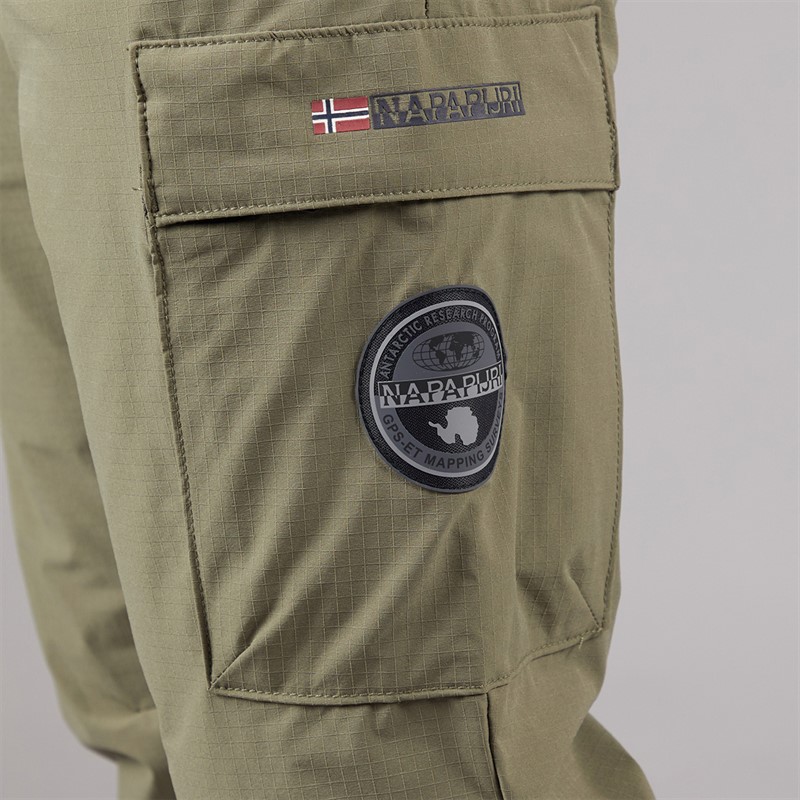 Napapijri Pantalon de Survêtement cargo Matey Homme Tea Leaf