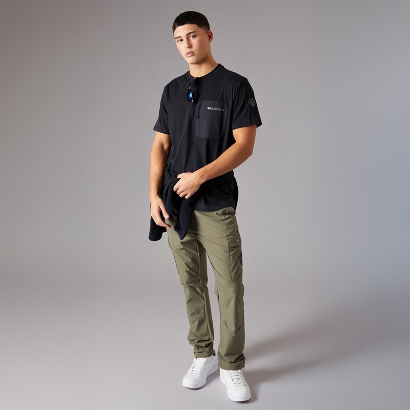 Napapijri Pantalon de Survêtement cargo Matey Homme Tea Leaf