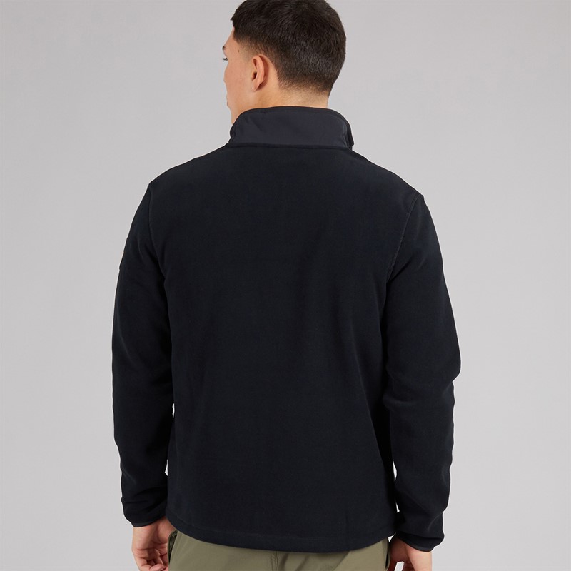 Napapijri Tev Polar 1/2 zamek błyskawiczny bluza dla niego kolor Czarny