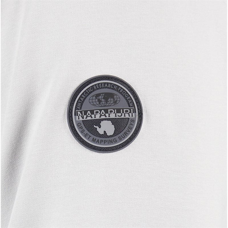 Napapijri Sesano 1/2 Zip Top dla niego kolor Light Grey Solid