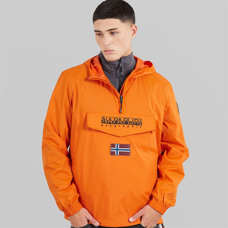 Napapijri Anorak Arper Lite Homme Orange Pumpkin