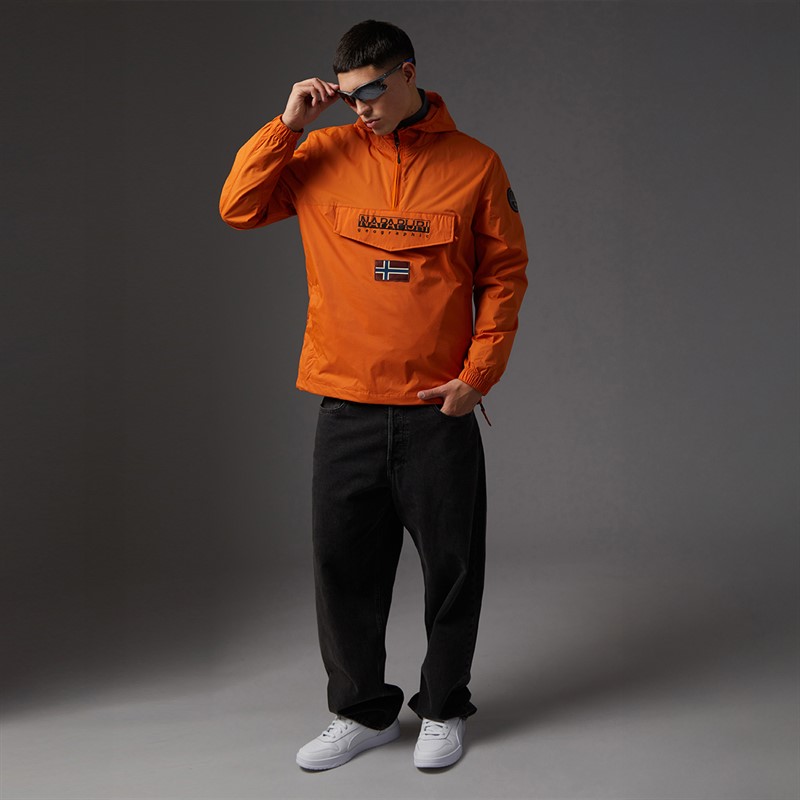 Napapijri Anorak Arper Lite Homme Orange Pumpkin