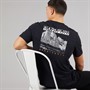 Napapijri T-shirt à dos graphique Mirada Homme Noir