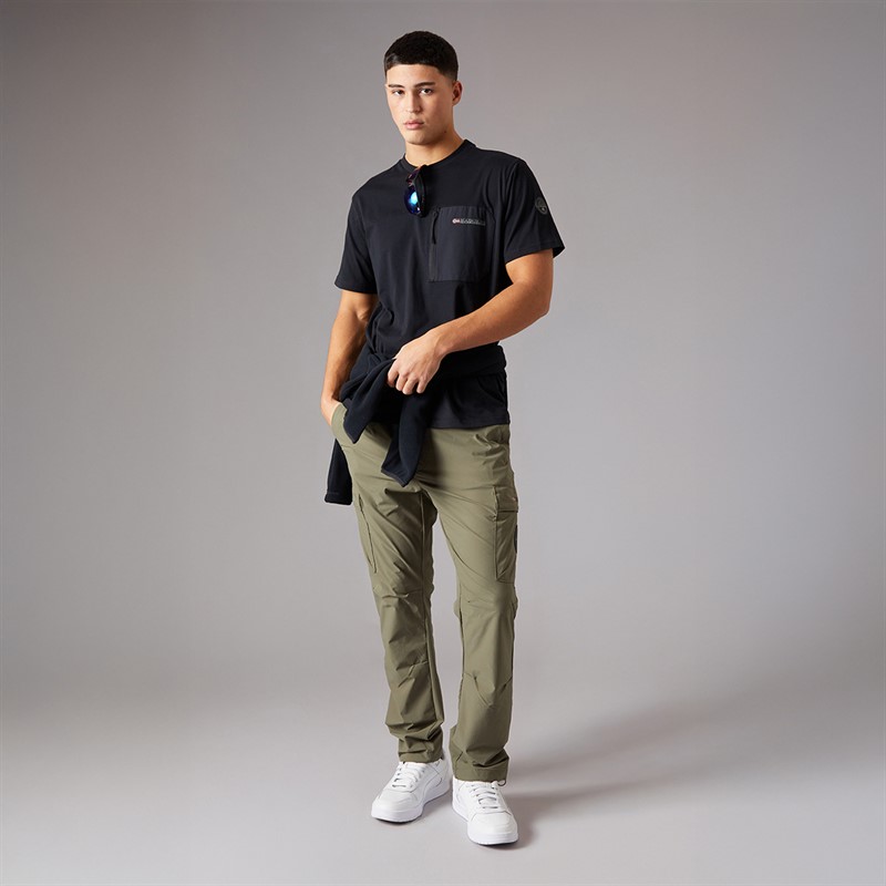 Napapijri T-shirt Selk Homme à poche Noir