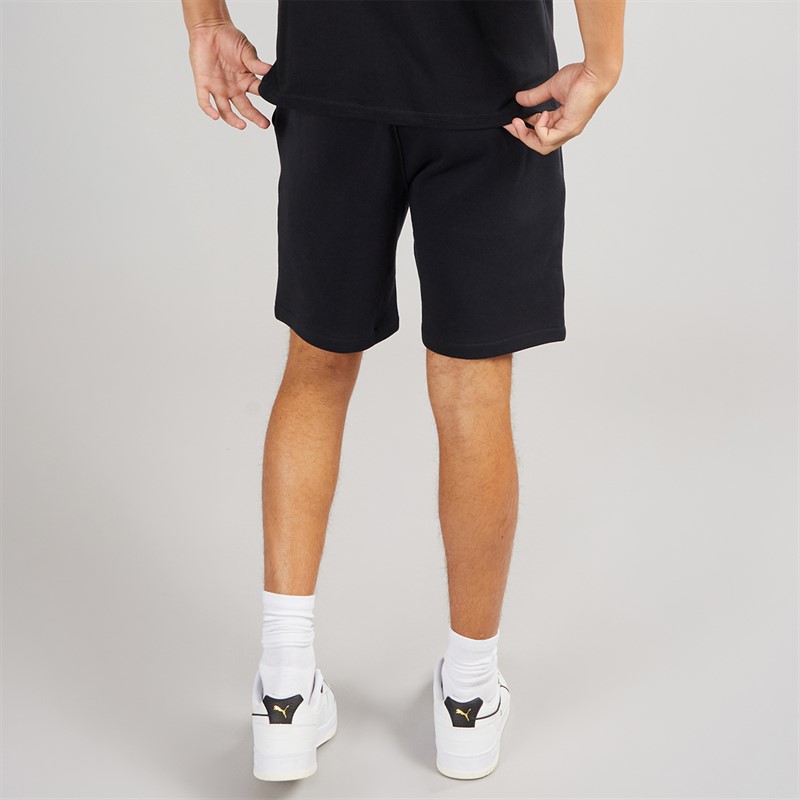 Napapijri Mens Nory Fleece Shorts Black