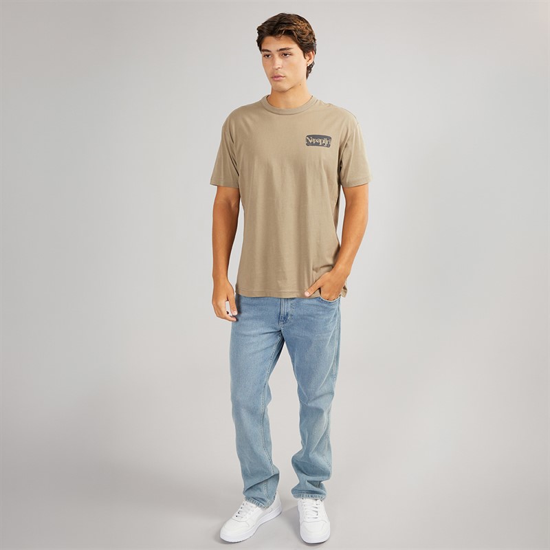 Napapijri Mens Snibston T-Shirt Fallen Rock