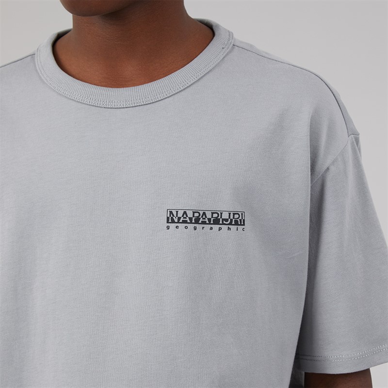 Napapijri Junior Scape T-Shirt Shark Skin