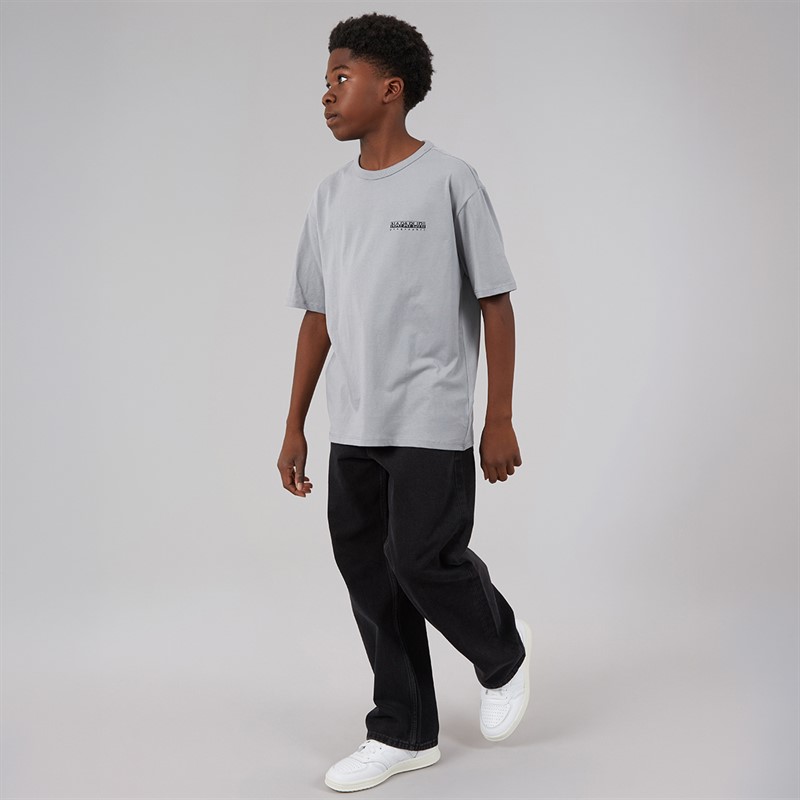 Napapijri Junior Scape T-Shirt Shark Skin