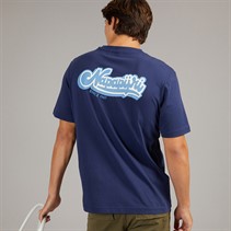 Napapijri Mens Zinc T-Shirt Naval Acade