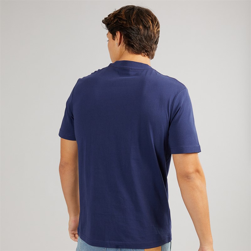 Napapijri Mens Lodestar T-Shirt Naval Acade