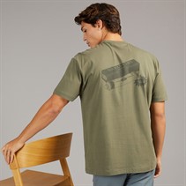 Napapijri Mens Bretby T-Shirt Tea Leaf