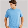 Napapijri Mens Small Box T-Shirt Blue Jasper