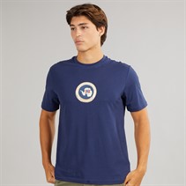 Napapijri Mens Phos T-Shirt Naval Acade