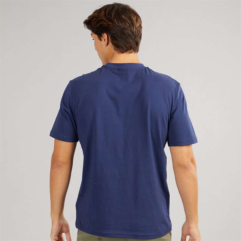 Napapijri Mens Phos T-Shirt Naval Acade