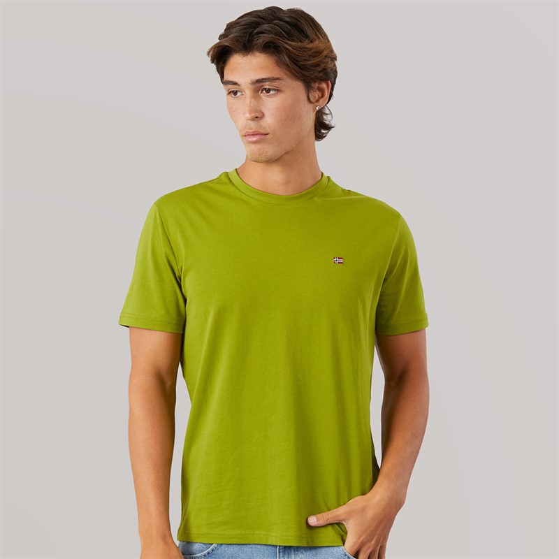 Napapijri Mens Salis T-Shirt Golden