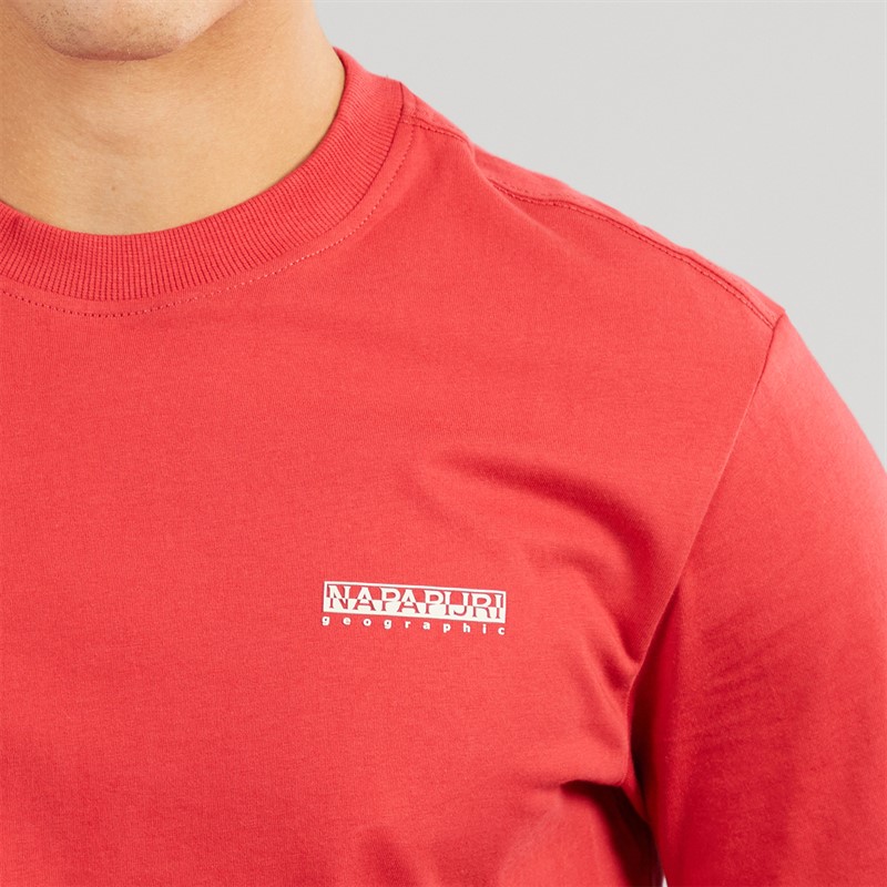 Napapijri Mens Small Box T-Shirt American