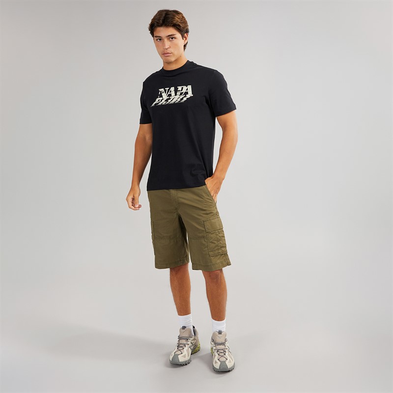 Napapijri Mens Lodestar T-Shirt Black Beauty