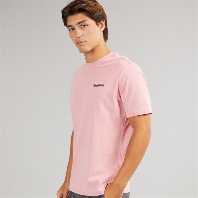 Napapijri Mens Small Box T-Shirt Zephyr