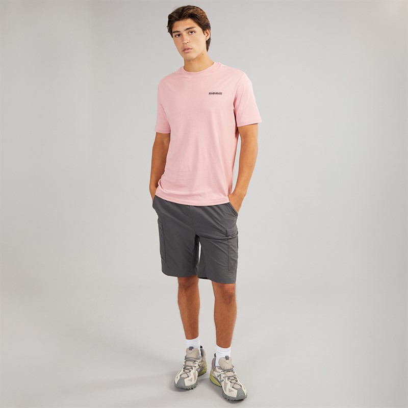 Napapijri Mens Small Box T-Shirt Zephyr
