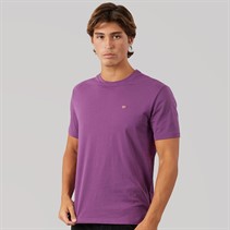Napapijri Mens Salis T-Shirt Purple Pass