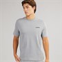 Napapijri Mens Small Box T-Shirt Shark Skin