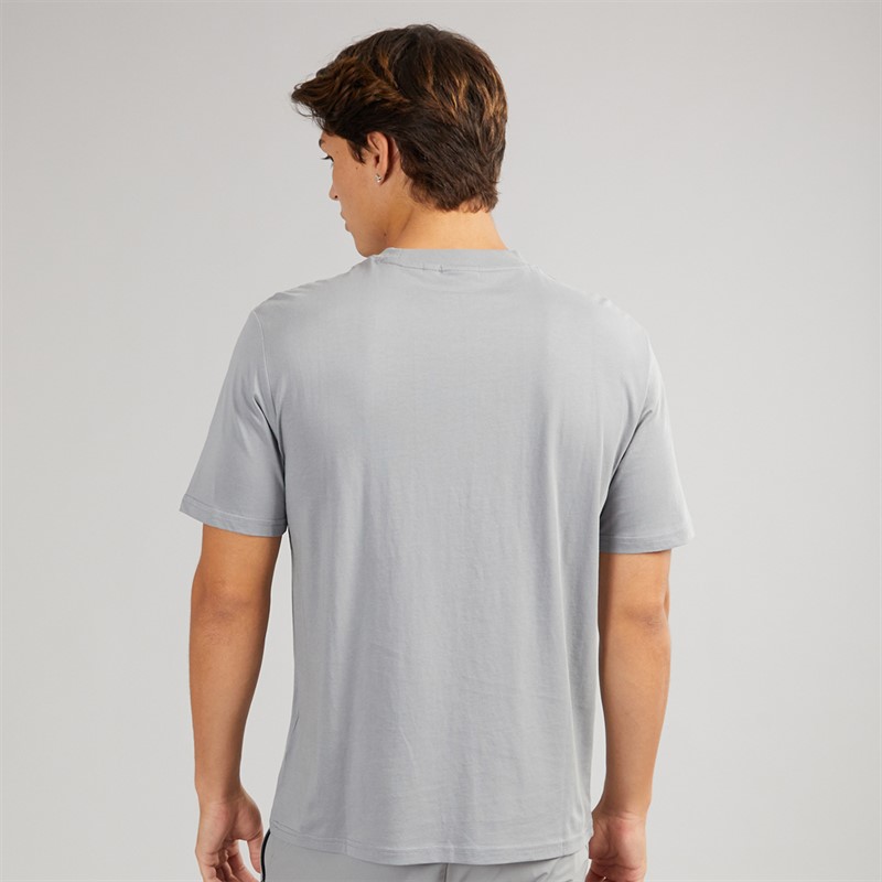 Napapijri Mens Small Box T-Shirt Shark Skin