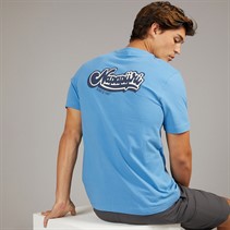 Napapijri Mens Zinc T-Shirt Blue Jasper