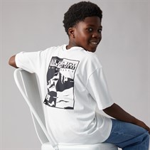 Napapijri Junior Scape T-Shirt White Heron