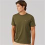 Napapijri Mens Salis T-Shirt Dark Olive