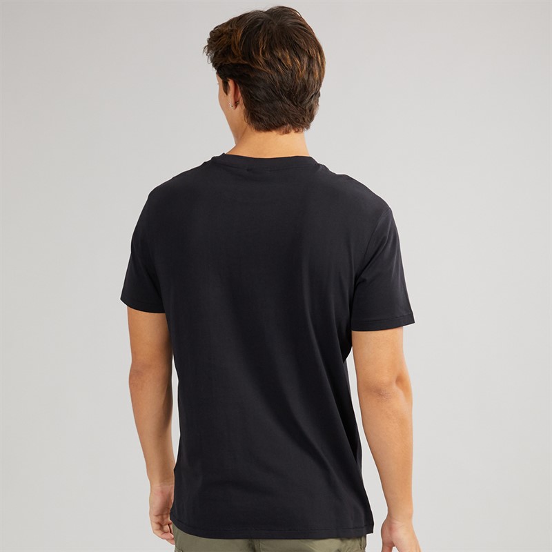Napapijri Mens Mahsa T-Shirt Black Beauty