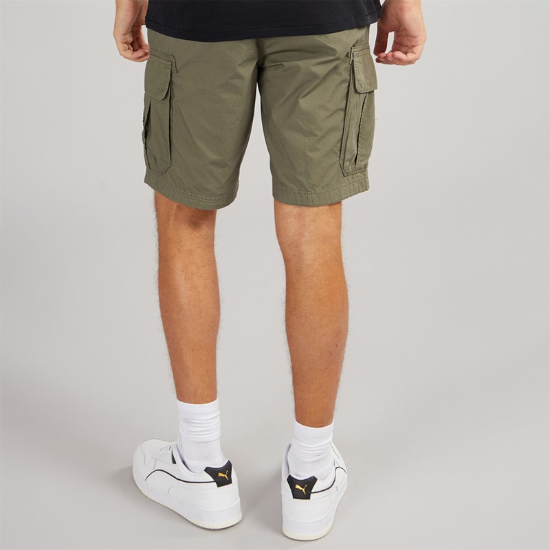 Napapijri Mens Rydal Cargo Shorts Tea Leaf