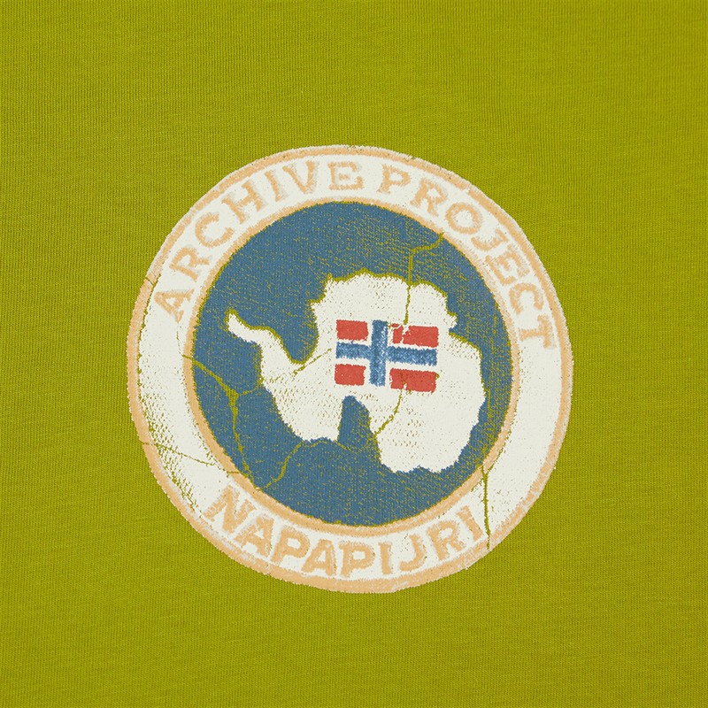 Napapijri Mens Phos T-Shirt Golden