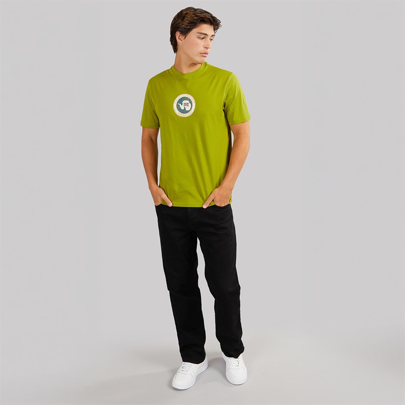 Napapijri Mens Phos T-Shirt Golden