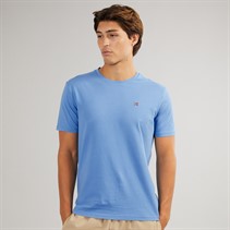 Napapijri Mens Salis T-Shirt Blue Jasper