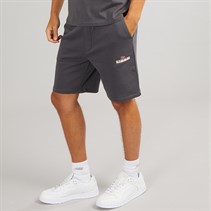 Napapijri Mens Nory Fleece Shorts Dark Grey Solid