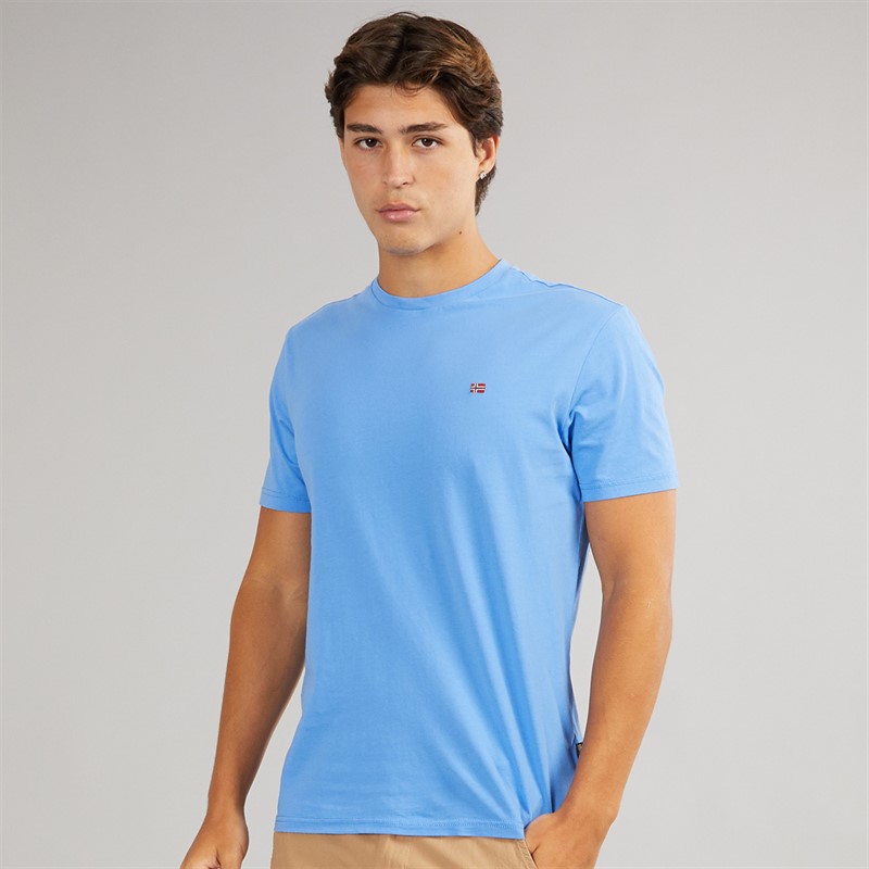 Napapijri Mens Salis T-Shirt Ultramarine