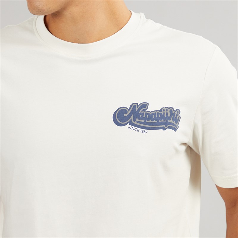 Napapijri Mens Zinc T-Shirt White Whisper