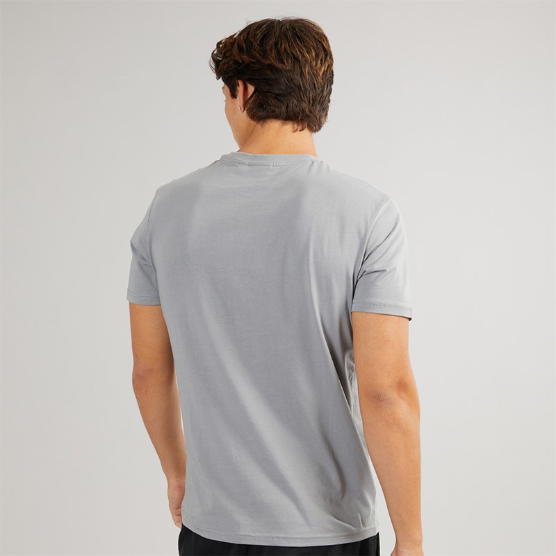 Napapijri Mens Salis T-Shirt Shark Skin