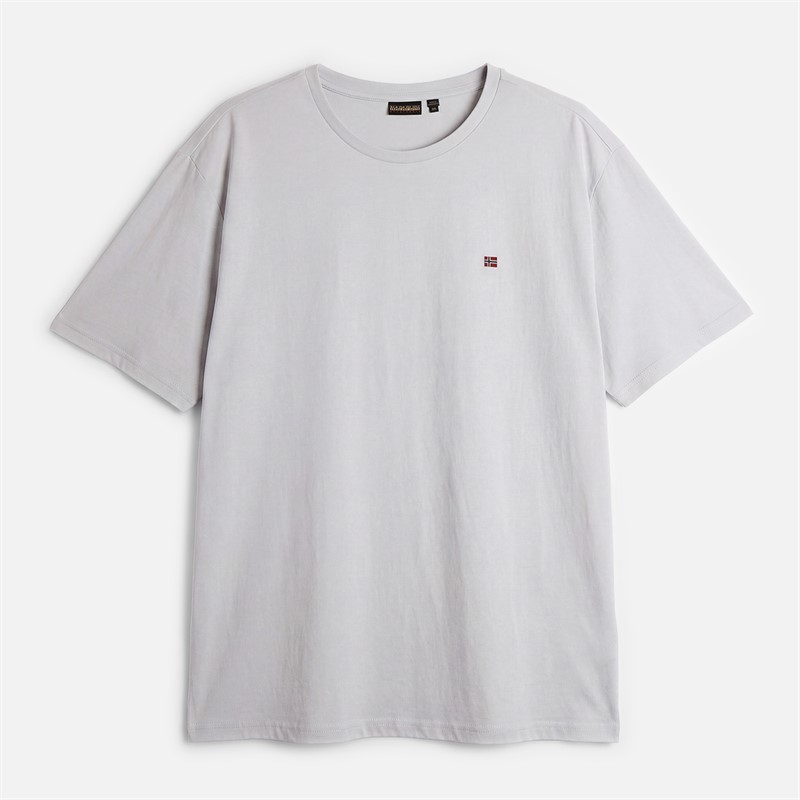Napapijri Mens Salis T-Shirt Oyster Mushroon