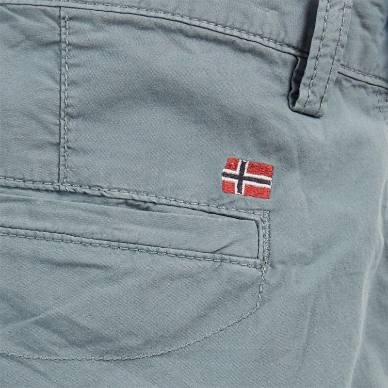 Napapijri Mens Nakuru 6 Chino Shorts Stormy Weather
