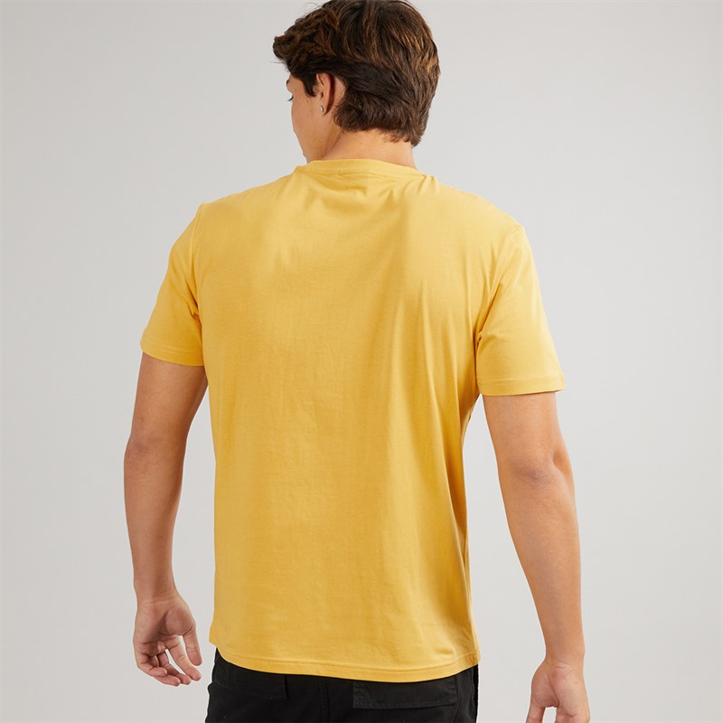 Napapijri Mens Salis T-Shirt Yolk Yellow