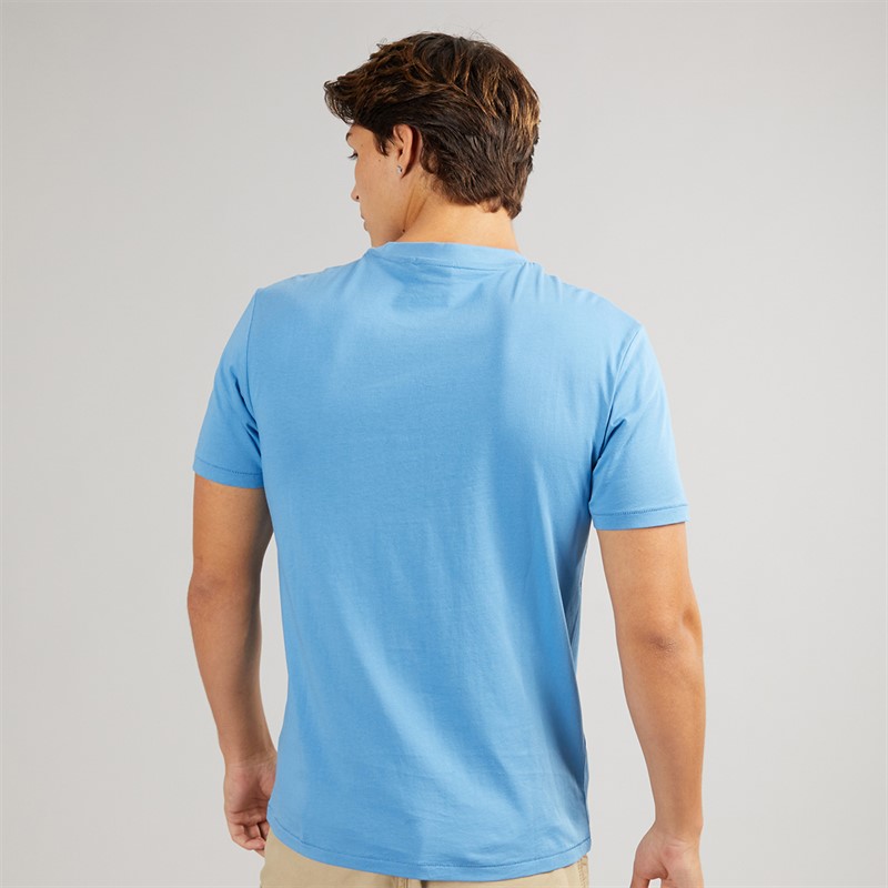 Napapijri Mens Mahsa T-Shirt Blue Jasper